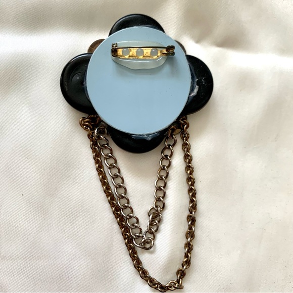 Handmade large brooch - Picture 4 of 4